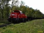 261 096-2 bei der ankunft beim bhf glinde am 28.04.14 