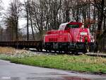 261 027-7,kurz vor der abfahrt vom bahnhof glinde,17.01.18