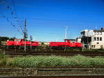 261 048 und 265 014 in Großkorbetha am 2.7.18