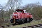 261 028-5 beim umsetzen am bahnhof glinde,11.04.19