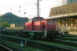 Am 16 September 2011 steht 294 812 in Basel Badischer Bahnhof.