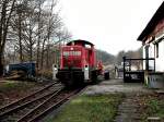 295 012-9 auf rangierfahrt am bf glinde,14.01.16