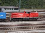 eine 296 schiebt am 07.07.13 im rbf maschen einen intermodal zum ablaufberg