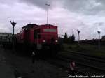 298 306-2 beim Rangieren in Mukran am 27.6.13