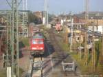 Blick auf Z-gestelle Loks der BR 232, 233, 298, 360 und weitere in Halle (Saale) am 4.10.14