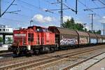 298 316-1 zog einen kurzen güterzug durch golm bei potsdam,13.07.21