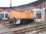 312 258 im Eisenbahnmuseum Chemnitz-Hilbersdorf am 12.11.15