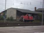 BR 363 abgestellt in Stralsund Hbf am 29.9.13