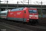 101 066-9 ist am 25.03.14 mit einen IC von hbf hh-harburg abgefahren