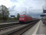 101 034-7 mit einem InterCity beim einfahren in den Bahnhof Bergen auf Rgen am 5.5.14