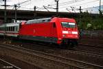 101 032-7 fuhr mit einen IC vom bhf hh-harburg,datum 02.05.14