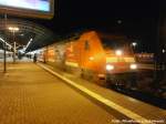 101 029-7 im Bahnhof Halle (Saale) Hbf am 4.1.15