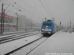 101 XXX mit einem InterCity beim einfahren in den Bahnhof Hannover Hbf am 16.1.16