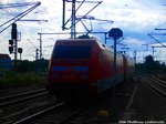 101 111 und 101 XXX auf Rangierfahrt im Dresdener Hauptbahnhof am 2.7.16