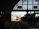 101 106 bei der einfahrt in den Leipziger Hbf am 12.9.16