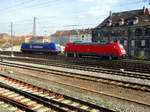 185 419 von Raildox und 101 138 abgestellt in Nrnberg am 8.4.17