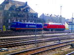 185 419 von Raildox und 101 138 abgestellt in Nrnberg am 8.4.17