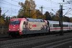 101 064-4 zog einen IC nach hh-harburg,08.11.19