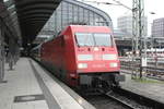 101 010 im Bahnhof Hamburg Hbf am 8.1.21