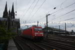 101 085 verlsst den Bahnhof Kln Hbf am 2.4.22