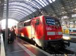 111 104 im Bahnhof Frankfurt (Main) Hbf am 22.1.17