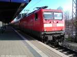 112 106 am RE3 mit Ziel Elsterwerda im Bahnhof Stralsund Hbf am 4.5.13