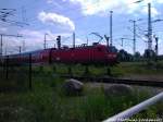 112 104 beim Verlassen des Rostocker BW´s in Richtung Hbf am 22.6.13