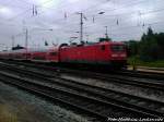 112 111 Fhrt als RE5 mit ziel Lutherstadt Wittenberge als Rangierfahrt auf Gleis 10 ein im Bahnhof Rostock Hbf am 22.6.13