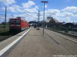 112 138 beim verlassen des Hallenser Hbf am 14.5.15