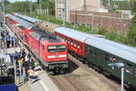 112 155 im Bahnhof Ortrand am 15.5.22