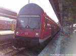 OSTSEE-EXPRESS mit BR 114 ziel Berlin Hbf im Bahnhof Stralsund Hbf am 4.5.13