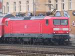 114 006 im Bahnhof Delitzsch unt Bf am 15.2.16