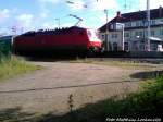 120 130-0 mit InterCity (IC) im Bahnhof Ostseebad Binz am 27.6.13