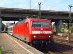 120 126-8 ist am 23.08.13 mit einen IC vom bhf harburg abgefahren 