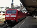 120 203-5 stand mit den RE1 im bf hh-hamburg,15.09.14