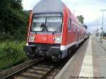 S1 mit ziel Rostock Hbf bei der Einfahrt in Rostock-Bramow am 22.6.13