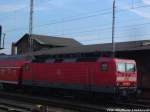 143 848-0 abgestellt im Bahnhof Stralsund Hbf am 20.7.14