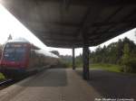 BR 143 als S7 beim verlassen des Bahnhofs Halle-Silberhhe in Richtung Halle-Nietleben am 8.9.14 