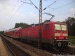 143 337-4 als S7 mit ziel Halle-Trotha im Bahnhof Halle-Sdstadt am 8.9.14