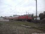 BR 143 beim einfahren in den Bahnhof Halle (Saale) Hbf am 14.9.14