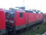 143 891-0 abgestellt am BW Halle (Saale) am 4.10.14