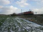 143 XXX als RE9 unterwegs nach Halle (Saale) Hbf am 4.2.15