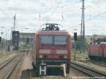 143 218 abgestellt am Hallenser Hbf am 14.5.15