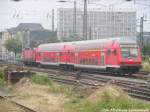 143 337 mit der S7 mit ziel Nietleben beim einfahren in den Hallenser Hbf am 13.6.15