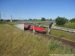 143 293 unterwegs nach Halle (Saale) Hbf am 15.6.15