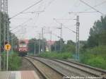 143 234 bei der einfahrt in den Bahnhof Delitzsch ob Bf am 11.9.15