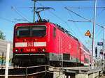 143 903 mit ihrer S7 im Bahnhof Halle (Saale) Hbf am 15.5.17