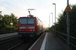 143 168 verlsst als S9 mit Ziel Eilenburg den Bahnhof Delitzsch ob Bf am 23.9.21