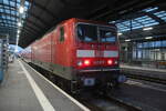 143 957 im Bbahnhof Halle/Saale Hbf am 29.9.21