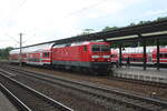 143 973im Bahnhof Pirna am 6.6.22